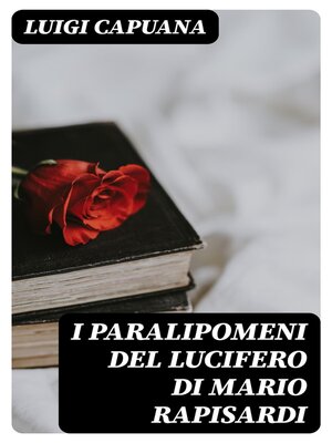 cover image of I Paralipomeni del Lucifero di Mario Rapisardi